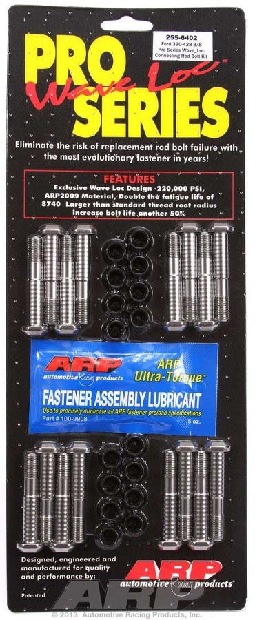 Auto Racing Products BBF Rod Bolt Kit - Fits 390-428