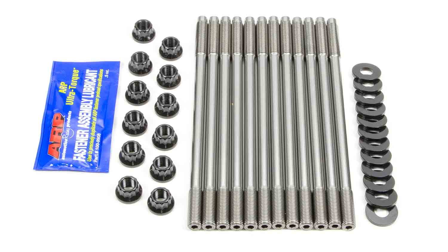 Auto Racing Products EJ-Series Head Stud Kit 12pt Chromoly — Fits Subaru SOHC Engines