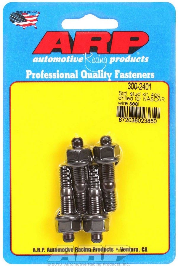 Auto Racing Products Carburetor Stud Kit — 5/16-18 & 5/16-24 Drilled