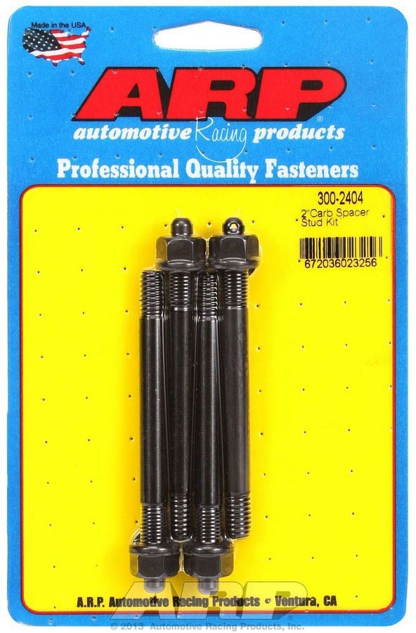 Auto Racing Products Carburetor Stud Kit — 5/16-18 & 5/16-24 3.700in