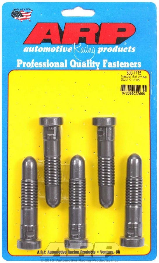 Auto Racing Products Nascar Wheel Stud Kit 3.050 UHL (5)