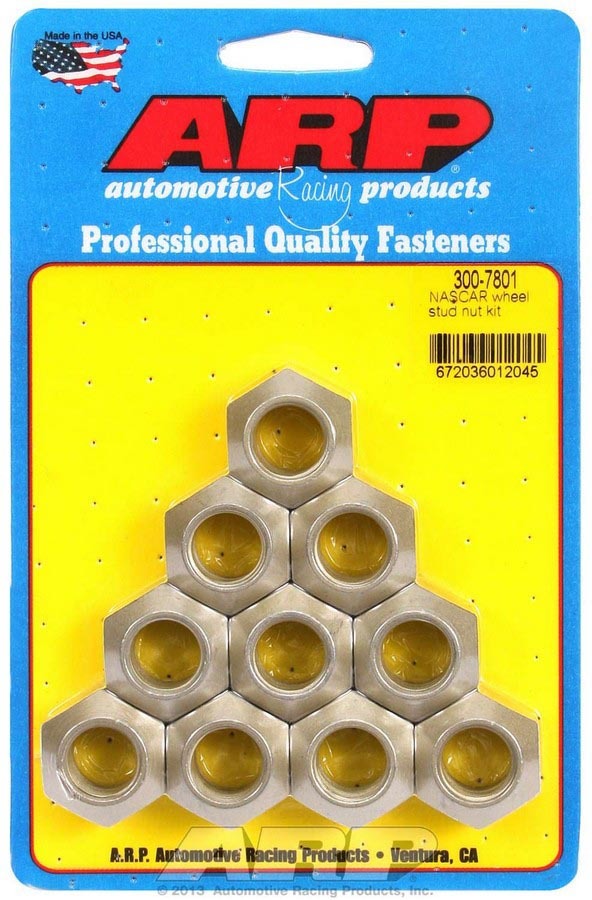 Auto Racing Products Nascar Wheel Stud Nut Kit (10)