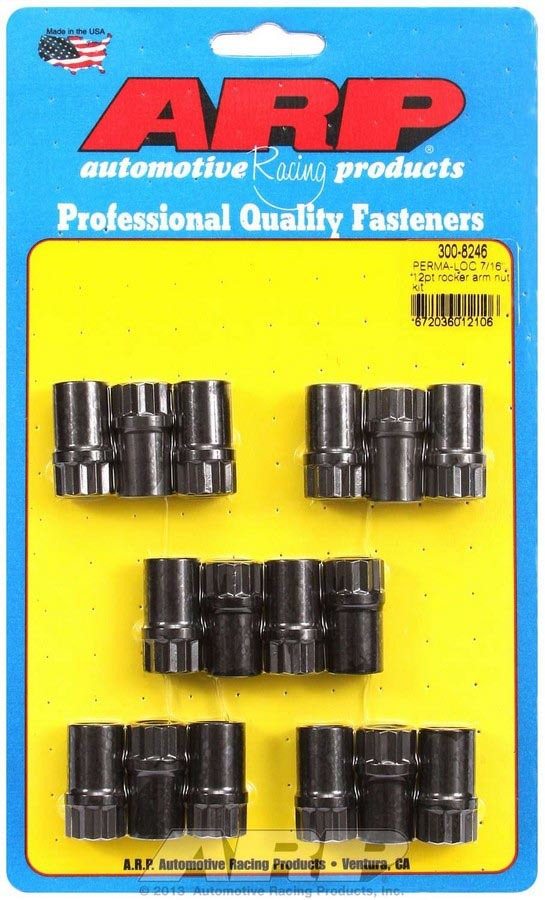 Auto Racing Products Rocker Arm Nut Kit - 7/16 (16)