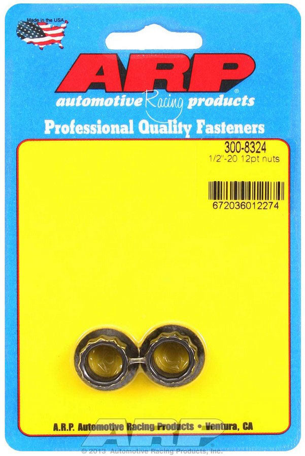 Auto Racing Products 1/2-20 12pt. Nuts (2)