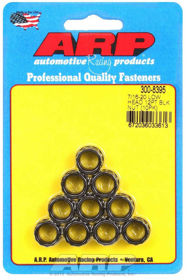 Auto Racing Products 7/16-20 12pt. Nuts (10)