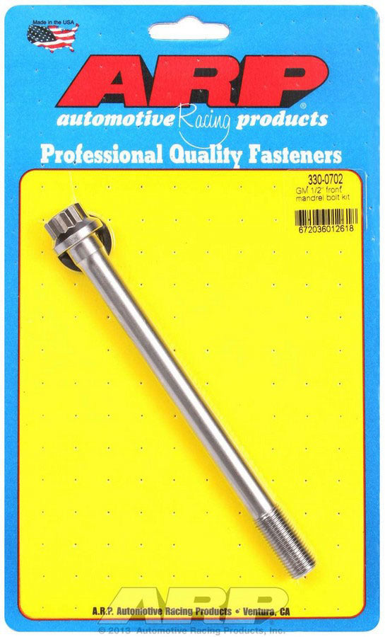 Auto Racing Products GM Mandrel Bolt Kit - 1/2in