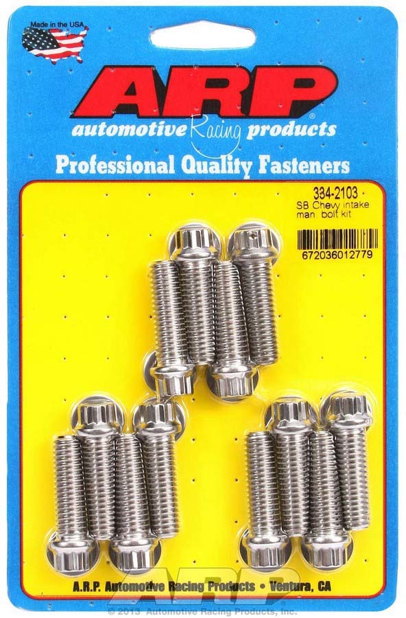 Auto Racing Products SBC Intake Bolt Kit