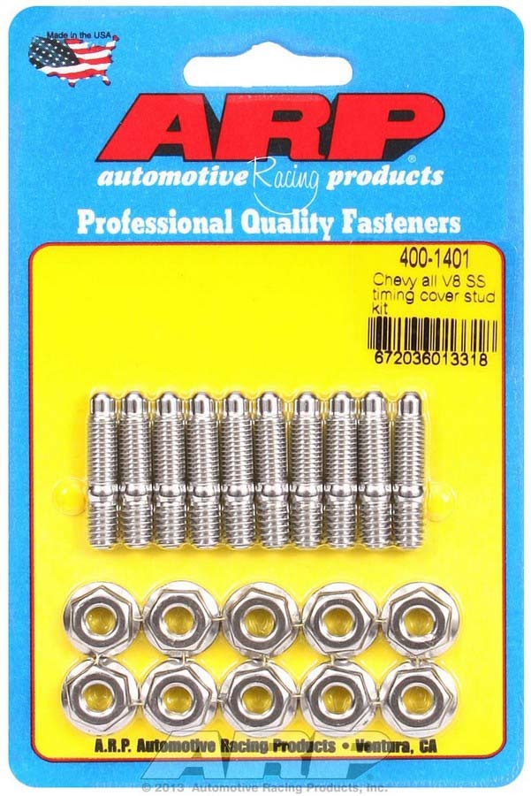 Auto Racing Products S/S Timing Cover Stud Kit