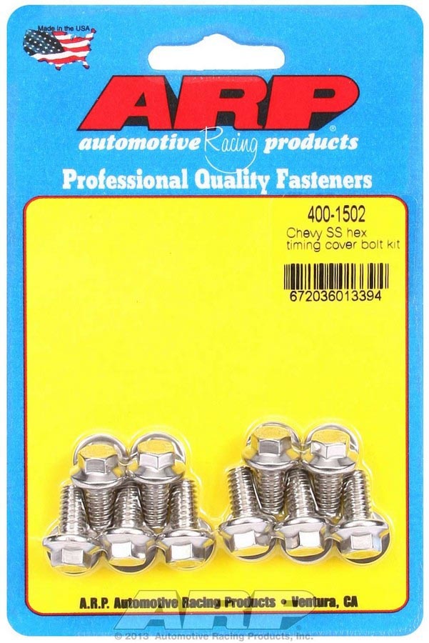 Auto Racing Products S/S Timing Cover Bolt Kit