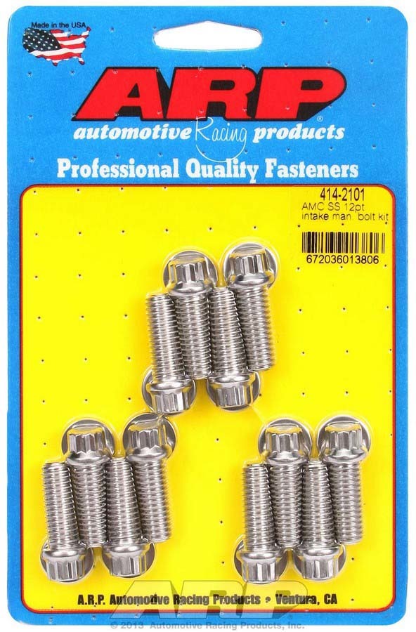 Auto Racing Products AMC S/S Intake Bolt Kit