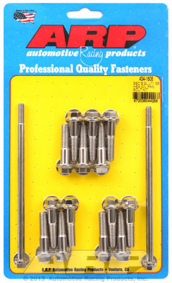 Auto Racing Products Oil Pan Bolt Kit - GM LT1 6.2L 6pt S/S