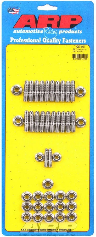 Auto Racing Products BBC S/S Oil Pan Stud Kit
