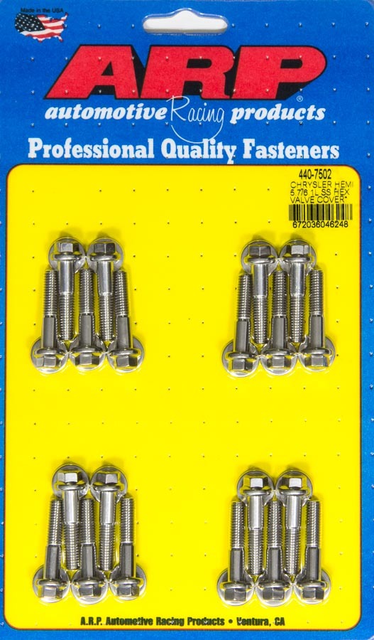 Auto Racing Products Valve Cover Bolt Kit 6pt Mopar 5.7/6.1L Hemi