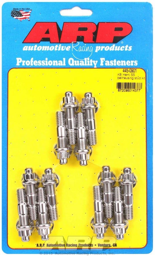 Auto Racing Products S/S Bellhousing Stud Kit