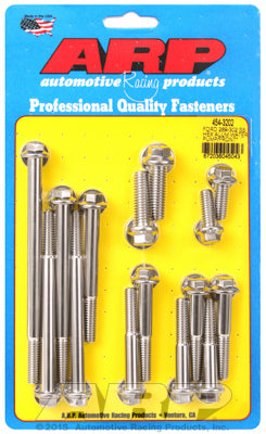Auto Racing Products SBF S/S W/P & T/C Bolt Kit 6pt.