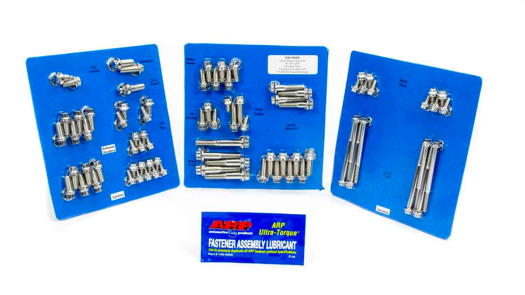 Auto Racing Products SBC S/S Complete Engine Fastener Kit 12pt.