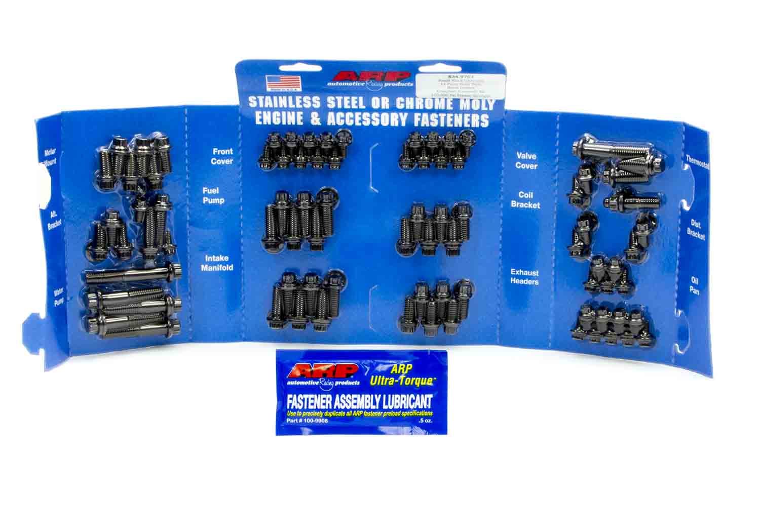 Auto Racing Products SBC Complete Engine Fastener Kit 12pt.