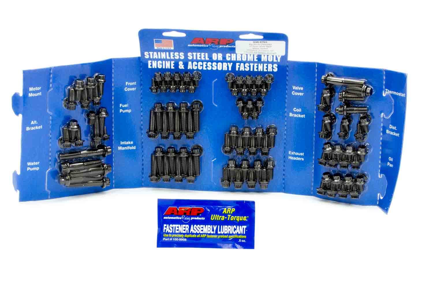 Auto Racing Products BBC Complete Engine Fastener Kit 12pt.