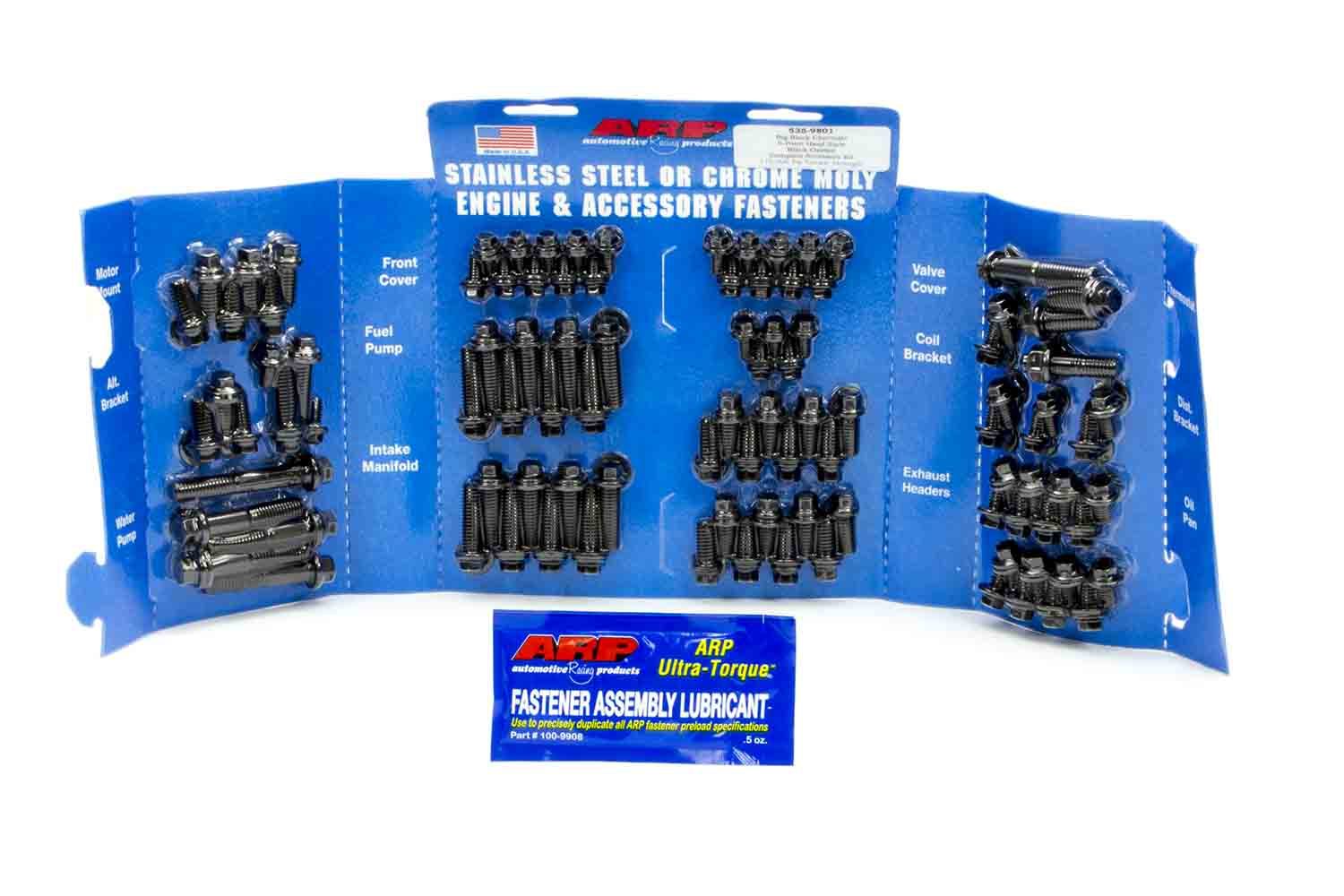 Auto Racing Products BBC Complete Engine Fastener Kit 6pt.