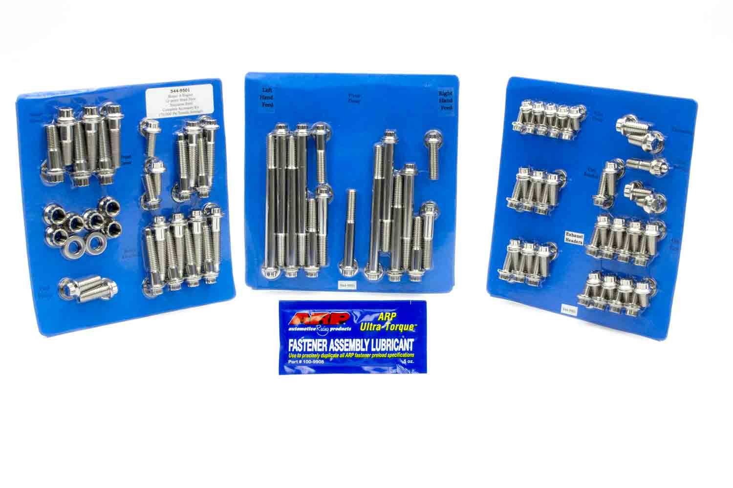 Auto Racing Products SBM S/S Complete Engine Fastener Kit 12pt.