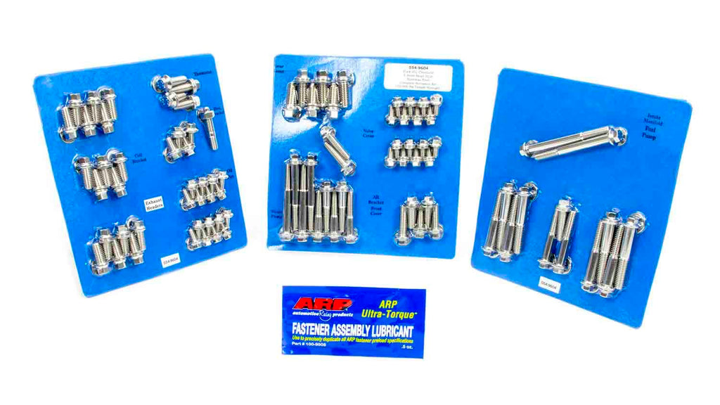 Auto Racing Products SBF S/S Complete Engine Fastener Kit 6pt.