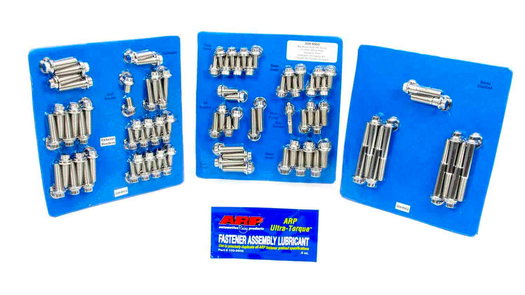 Auto Racing Products BBF S/S Complete Engine Fastener Kit 12pt.