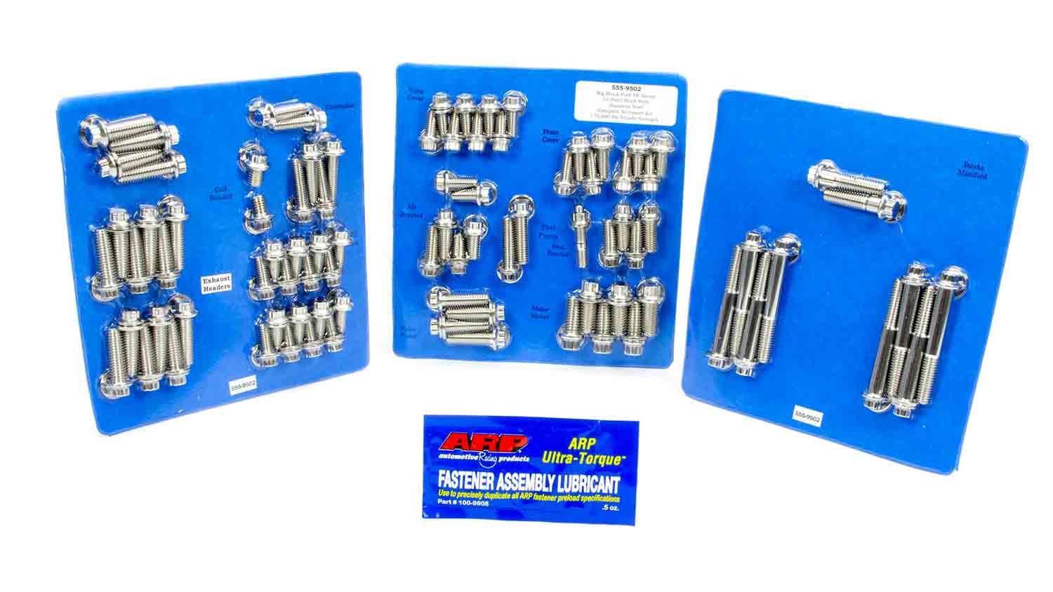 Auto Racing Products BBF S/S Complete Engine Fastener Kit 12pt.