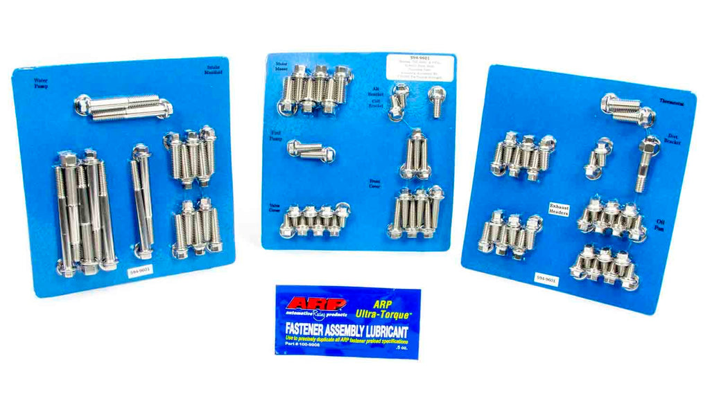 Auto Racing Products Pontiac S/S Complete Engine Fastener Kit 6pt.