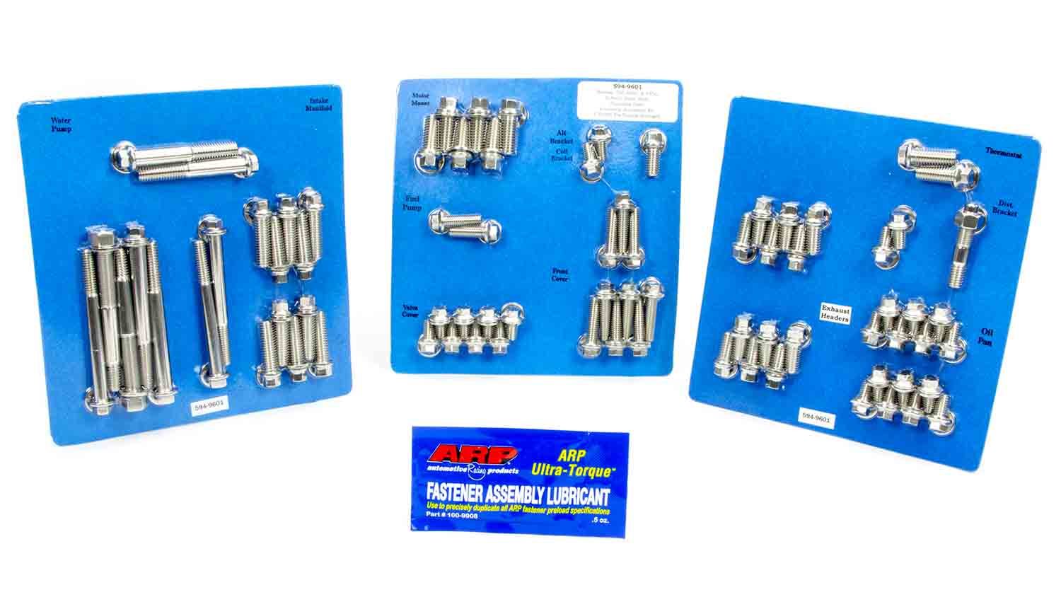 Auto Racing Products Pontiac S/S Complete Engine Fastener Kit 6pt.
