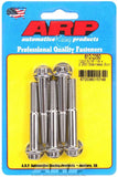 Auto Racing Products S/S Bolt Kit - 12pt. (5) 5/16-18 x 2.250