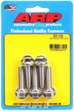 Auto Racing Products S/S Bolt Kit - 6pt. (5) 3/8-16 x 1.250