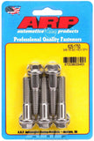 Auto Racing Products S/S Bolt Kit - 6pt. (5) 3/8-16 x 1.750