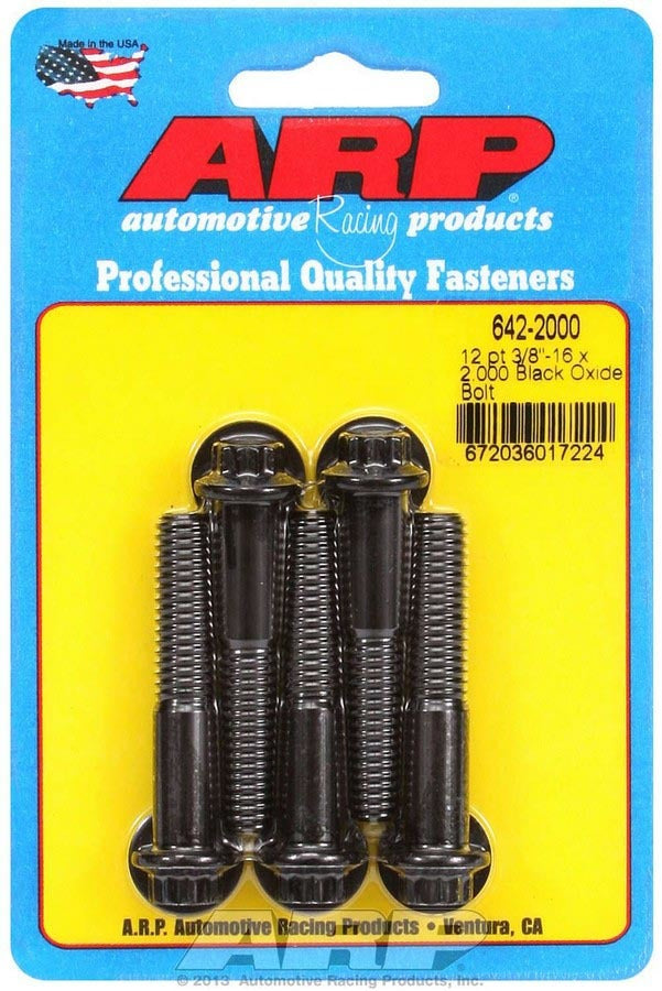 Auto Racing Products Bolt Kit - 12pt. (5) 3/8-16 x 2.000