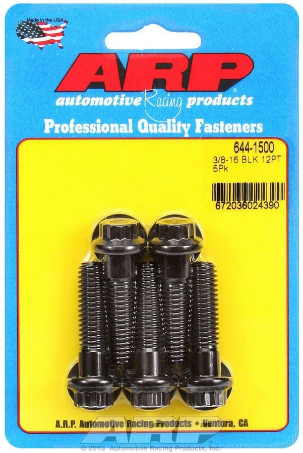 Auto Racing Products Bolt Kit- 12pt. (5) 3/8-16 x 1.500