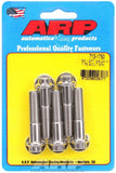 Auto Racing Products S/S Bolt Kit - 12pt. (5) 3/8-24 x 1.750