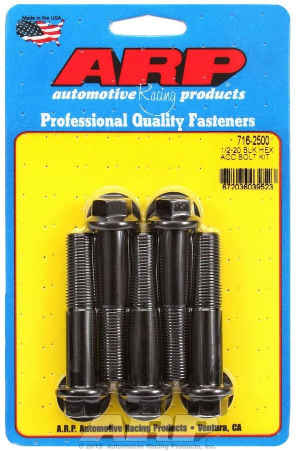 Auto Racing Products Bolt Kit - 6pt. (5pk) 1/2-20 x 2.500