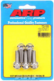 Auto Racing Products S/S Bolt Kit - 6pt. (5) 5/16-24 x 1.000