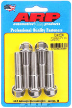 Load image into Gallery viewer, Auto Racing Products 7/16-20 x 2.000 6pt SS Bolt Kit 5pk