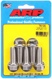 Kit de pernos de acero inoxidable para productos de carreras de autos - 6 puntos (5) 1/2-20 x 1,250