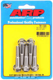 Kit de pernos de acero inoxidable de 6 puntos de 8 mm x 1,25 x 40 mm, 5 unidades, para productos de carreras de autos