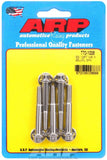 Auto Racing Products S/S Bolt Kit - 12pt. (5) 6mm x 1.00 x 45mm