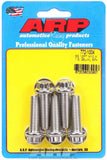 Kit de pernos de acero inoxidable para productos de carreras de autos - 12 puntos (5) 10 mm x 1,5 x 35 mm