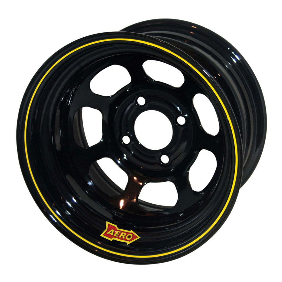 Aero Race Wheels Wheel 13in x 8in 4x4.5in 1in BS Black