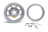 Aero Race Wheels 13x8 2in. 4.50 Silver Beadlock Wheel