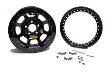 Cargar imagen en el visor de la galería, Aero Race Wheels 13x7 3in. 4.25 Black Beadlock