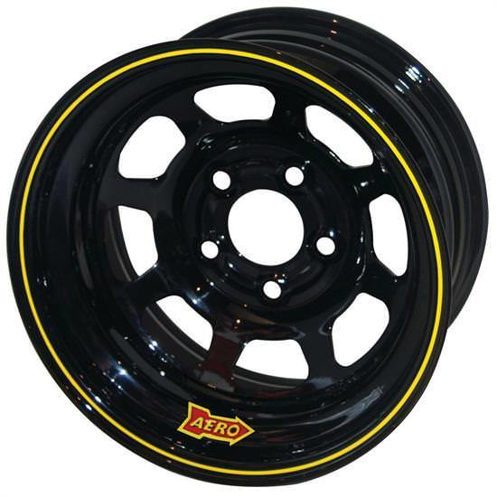 Aero Race Wheels 15x10 1in 4.75 Black