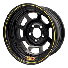 Cargar imagen en el visor de la galería, Aero Race Wheels 15x7 3.5in. 4.75 Black