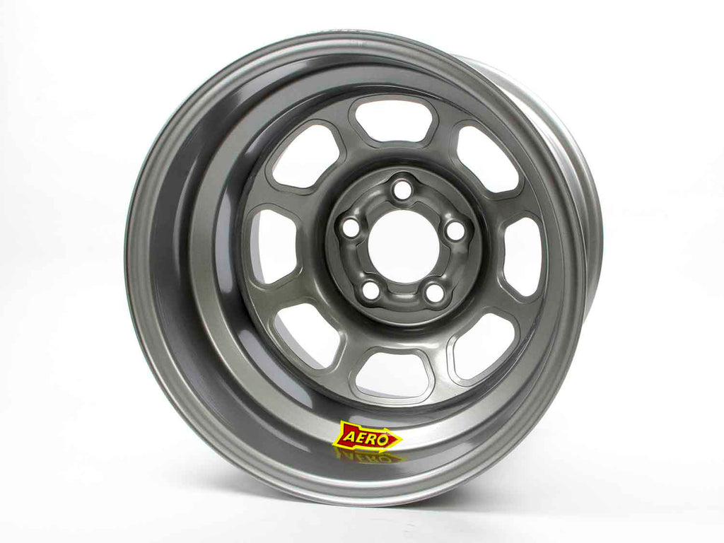 Aero Race Wheels 15x8 3in. 5.00 Silver