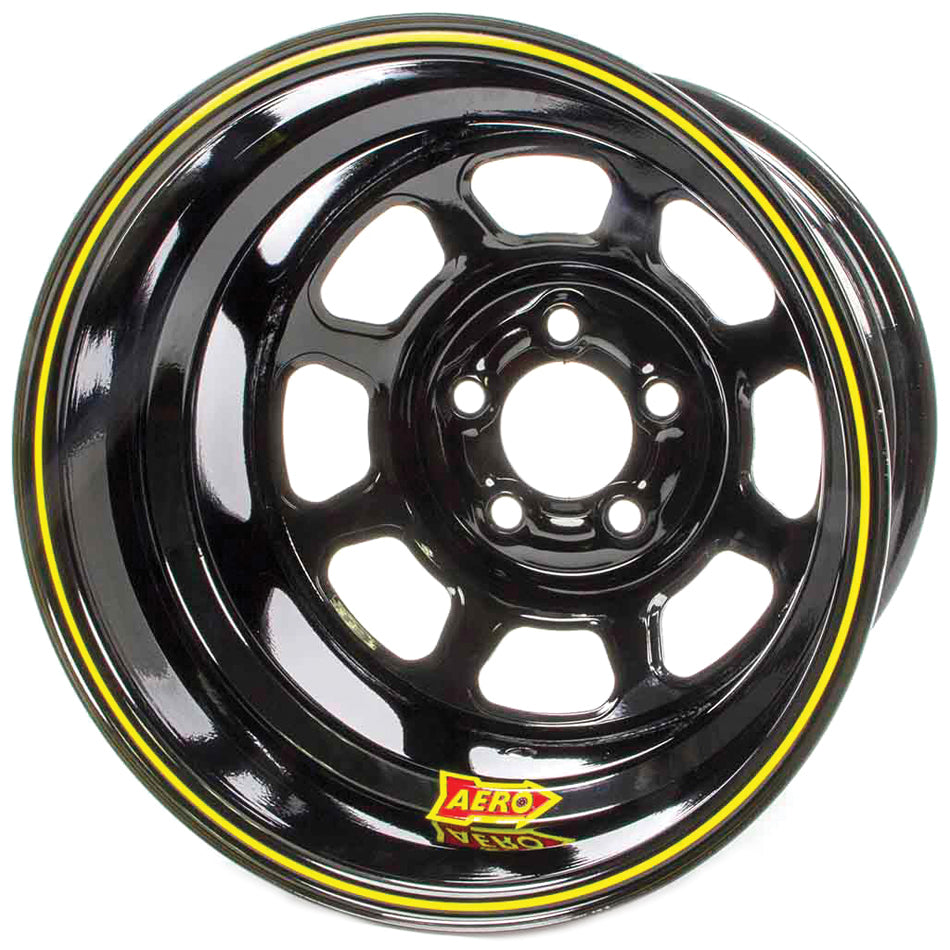 Aero Race Wheels 15x10 4.5in. 5.00 Black