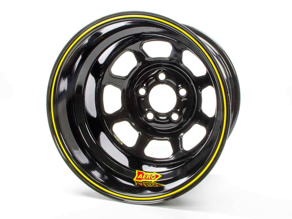 Aero Race Wheels 15x8 1in 5.00 Black